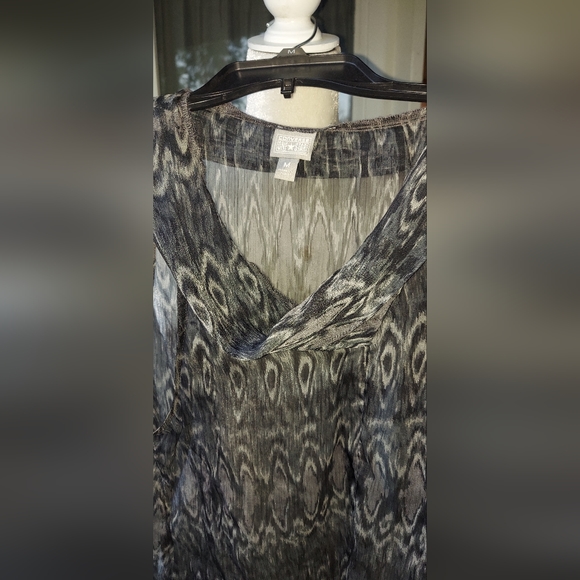 Womans Sheer Tank Top Shirt from Converse One Star from Medium - Picture 3 of 5